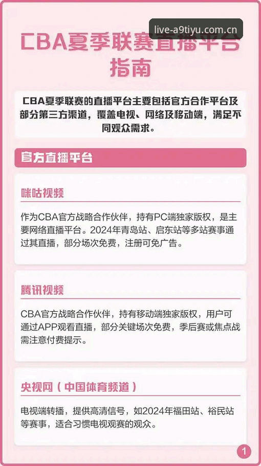3大高清赛事直播平台选择标准：A9体育平台如何重新定义观赛体验